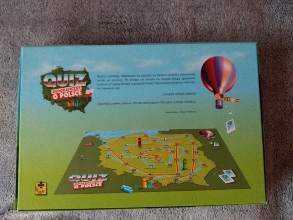 Gra -Quiz Geograficzny o Polsce