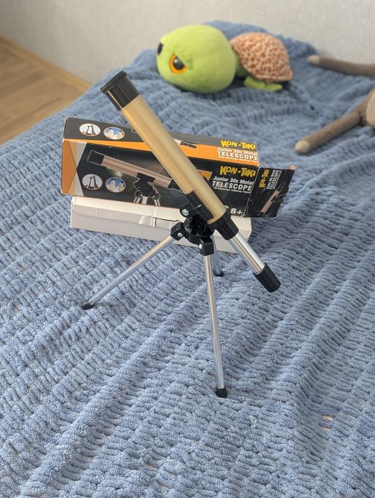 Металевий дитячий телескоп Kon-Tiki Junior 30x