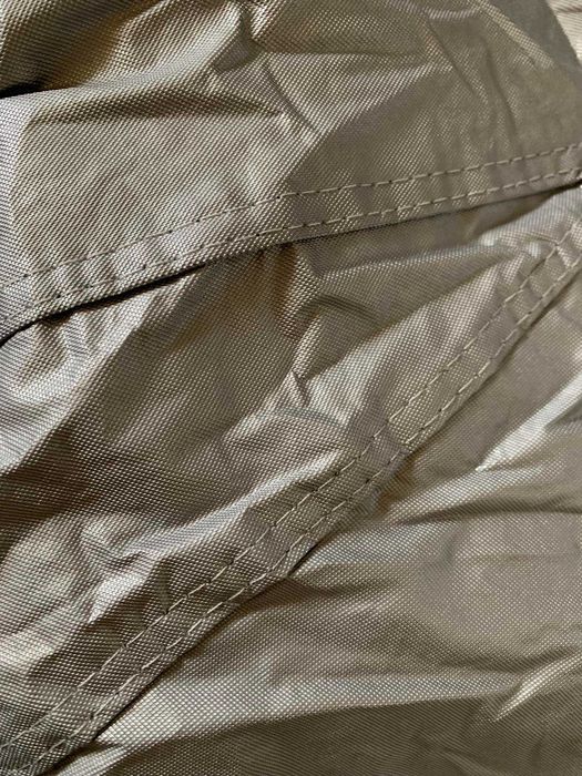 Тент з підкладкою PEVA+PP Cotton на авто накидка СЕДАНИ L водонепроникний чехол кармани / молнія /котонова основа
