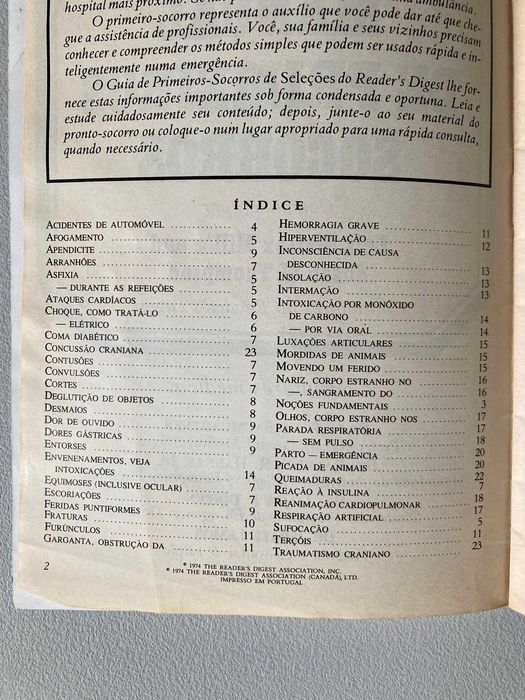 Manual de Primeiros Socorros