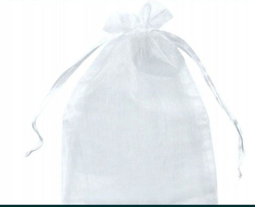 Woreczki z organzy 10x15 cm, 25 sztuk