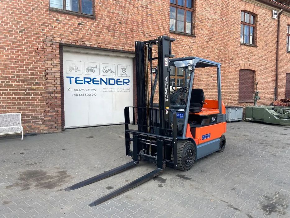 Toyota 7FBMF35  FV23% Import UDT Stan Idelany Pozycjoner Elektryczny Wózek Czołowy