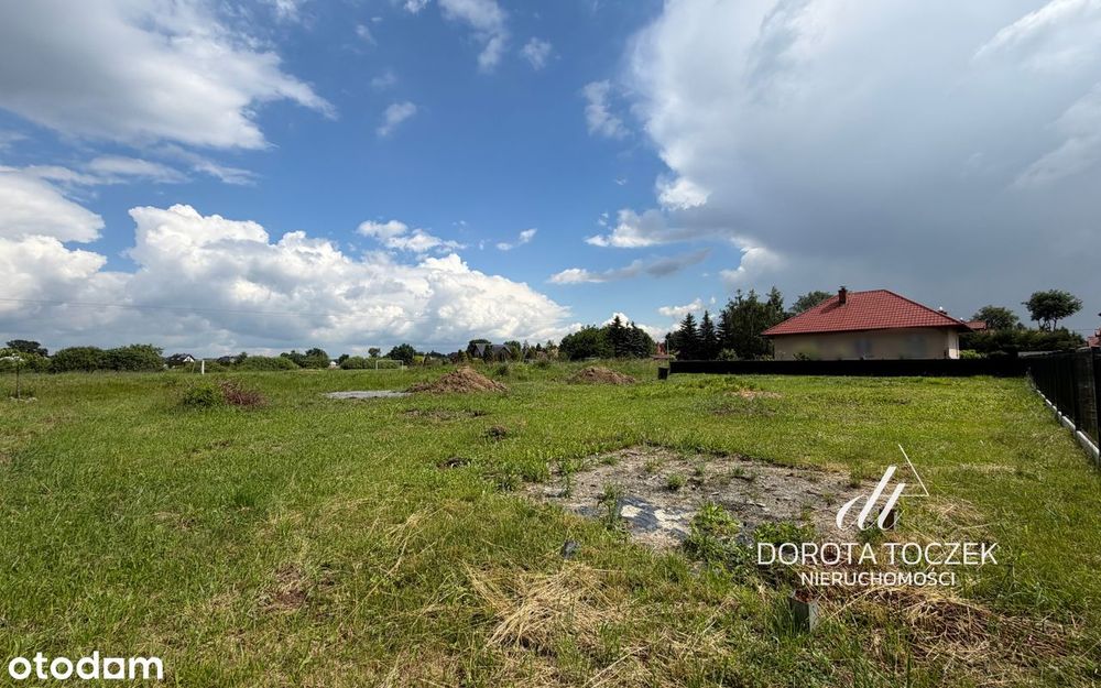 Działka budowlano-rolna | Niepołomice ul. Słoneczna | 1252 m²