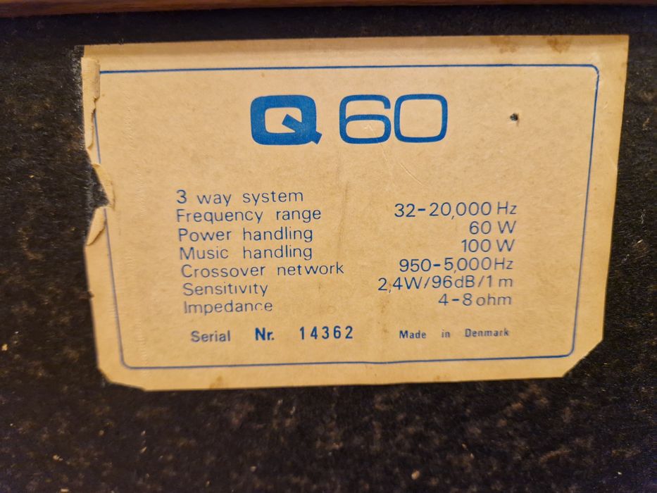 Kolumny Goodmans Quartet Q60