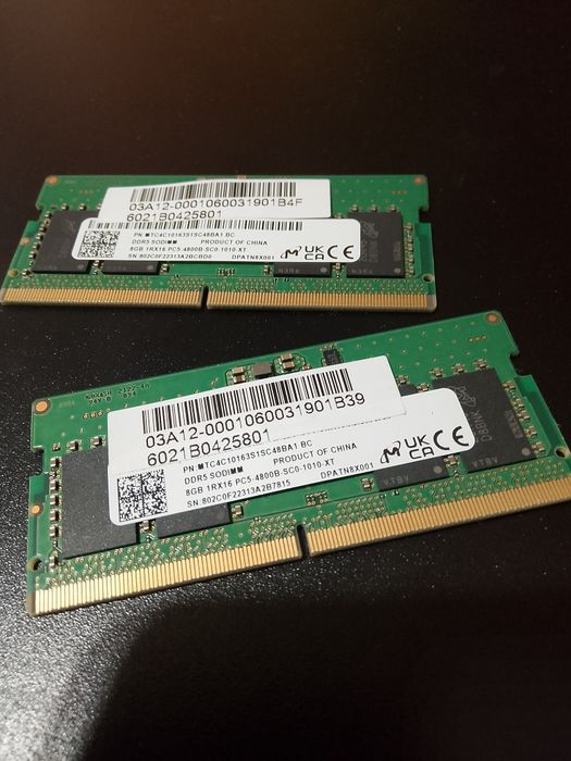 Оперативная память DDR5 16gb
