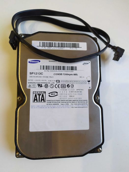 Жорсткий диск Samsung 120GB