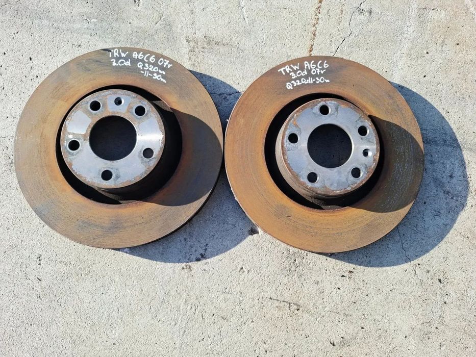 Tarcze Hamulcowe Przód TRW DF4358S 321mm Audi A6 C6