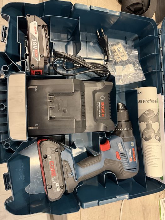 Berbequim/Parafusadora Bosch GBS 18V-55 Novo