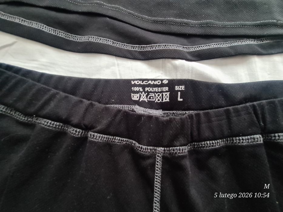 Zestaw komplet bielizna termoaktywna termiczna Volcano L