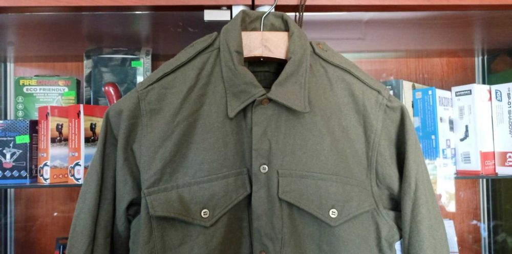 Koszula Wojskowa Armia Brytyjska Shirt Man`s Combat size1 (S) wełna JN