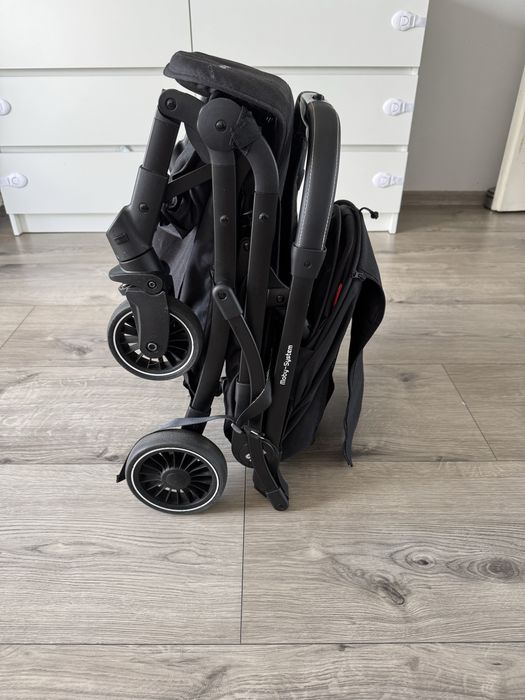 wozek dzieciecy spacerowka moby system lena czarny walizka lekki 6kg