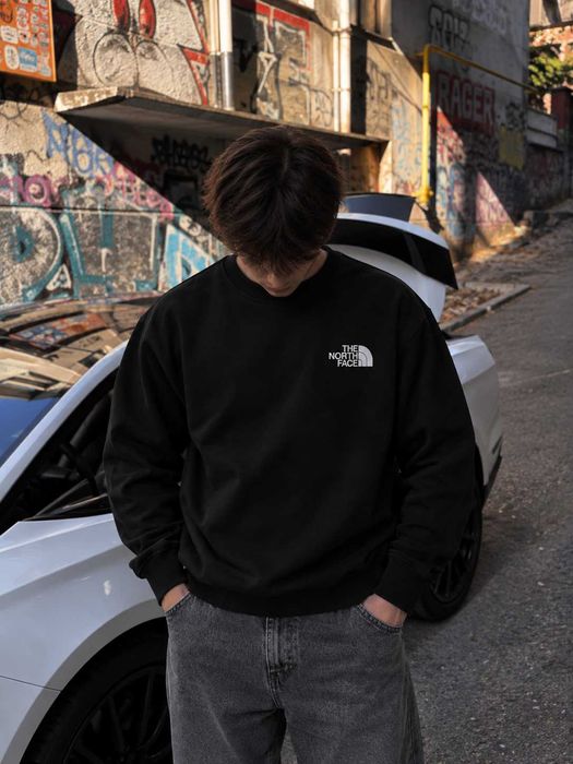 Черный Свитшот THE NORTH FACE Mountains (XS S M L XL)