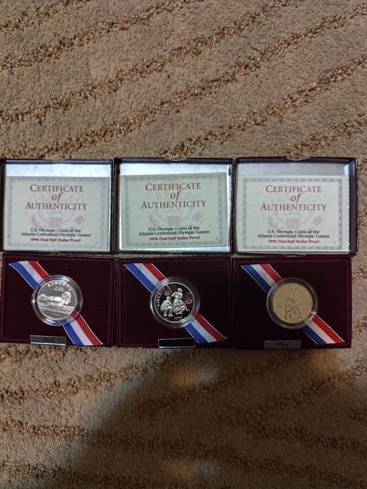 Moedas Proof americanas