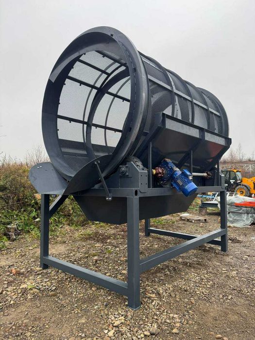 Барабанне сито, барабанний грохот для піску, машина для просіювання