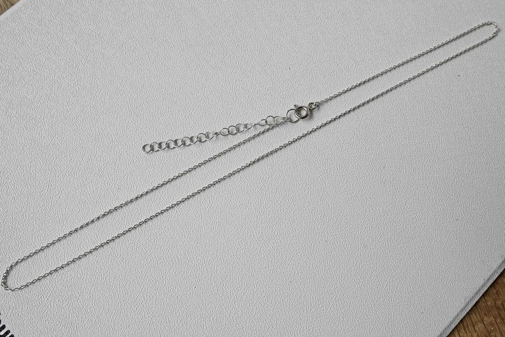 925 srebro silver NEXT ankier łańcuszek 45cm 3g 1mm
