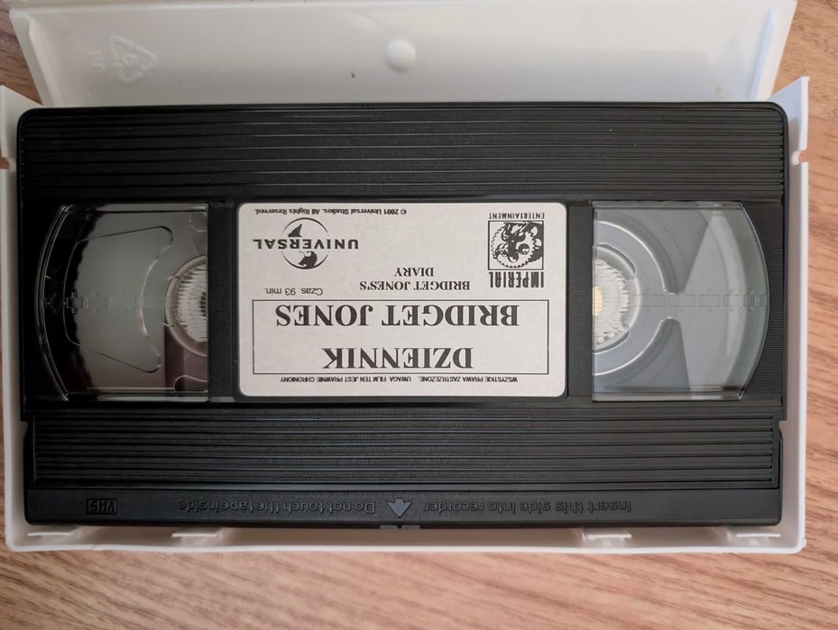 "Dziennik Bridget Jones" kaseta VHS
