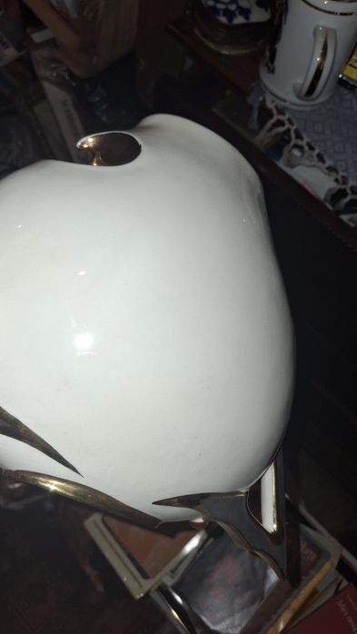 Jarra porcelana com motivos modernos estilo art deco