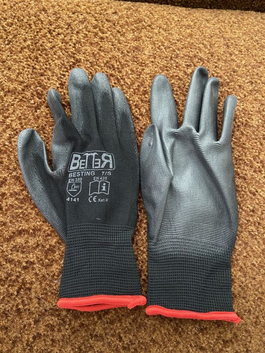 Перчатки прогумовані, робочі перчатки