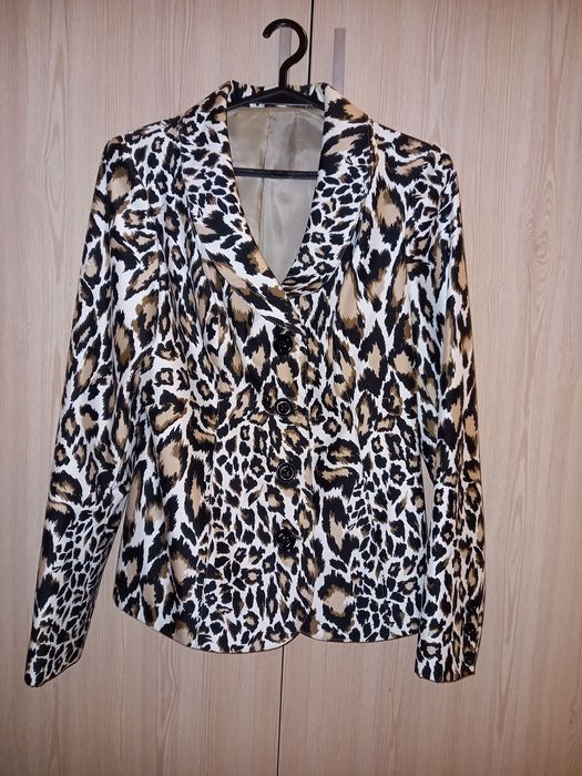 Леопардовые пиджак