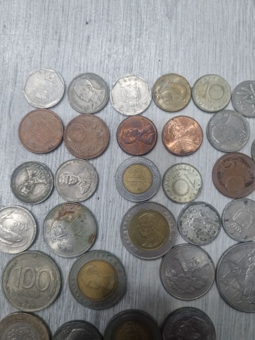 Монеты разные старые
