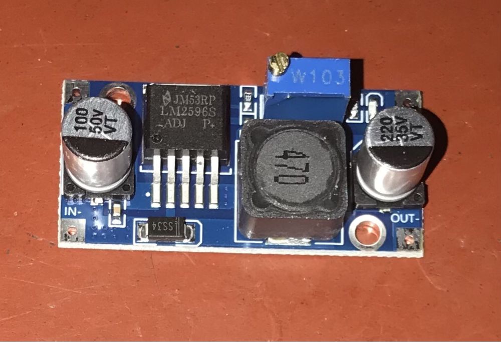 Понижуючий 3А DC-DC модуль на LM2596