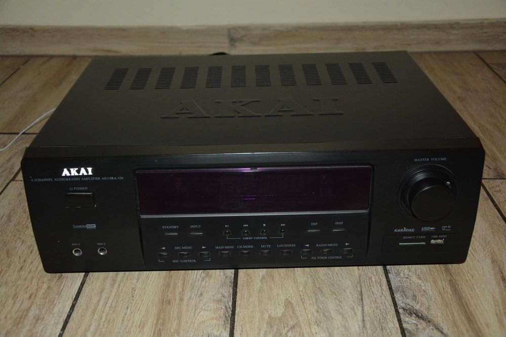 Amplituner AKAI AS110RA-320 5.1 Bluetooth USB SD