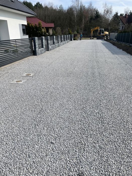 Utwardzanie dróg dojazdowych, placów, wymiana gruntu