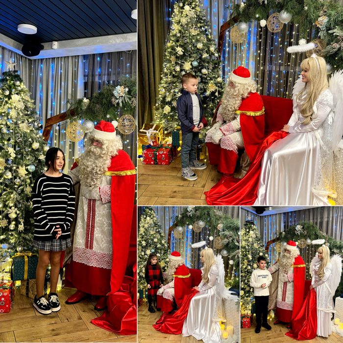 Аніматори в садочки та школи. Новорічні привітання Св.Миколая та Санти