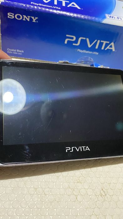 PS Vita PCH-1004 OLED Desbloqueada + Caixa + 256GB + Extras