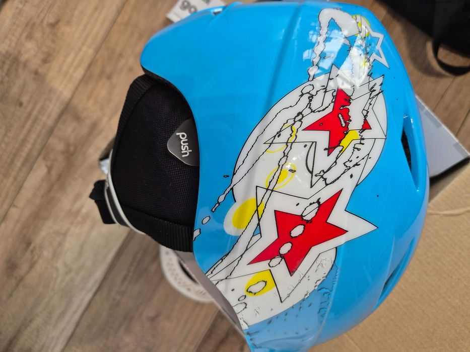 Kask narciarski + Gogle firmy UVEX