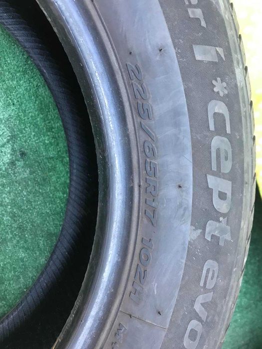 Шини Hankook 225/65r17 комплект зима б/у склад Оригінал