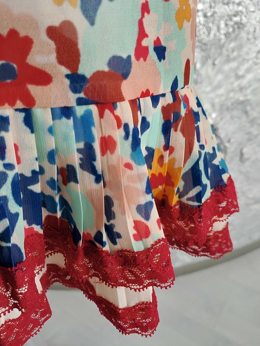 TwinSet bluzka włoska koronki roz L