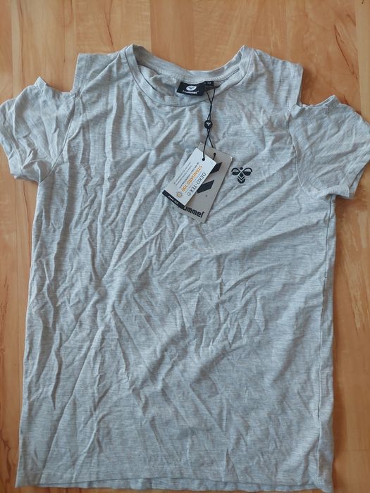 Nowa koszulką dziewczęca Hummel S 164