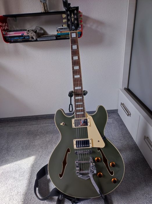 Gitara elektryczna Harley Benton H35 plus Tremolo MOD