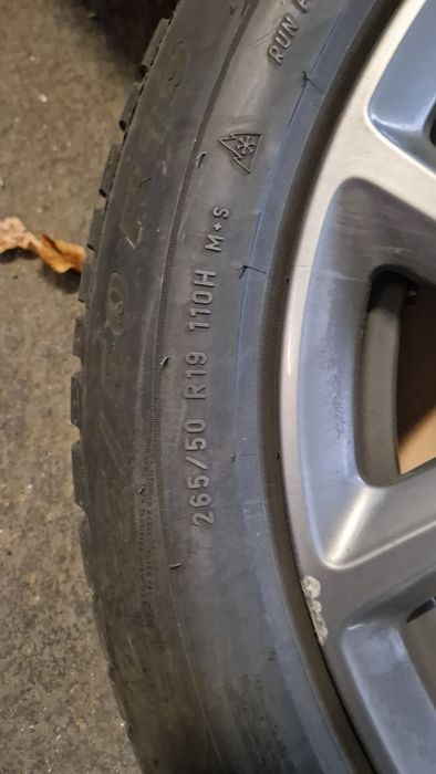 Kola zimowe 19" BMW X5, opony Pirelii jak nowe z 2024r