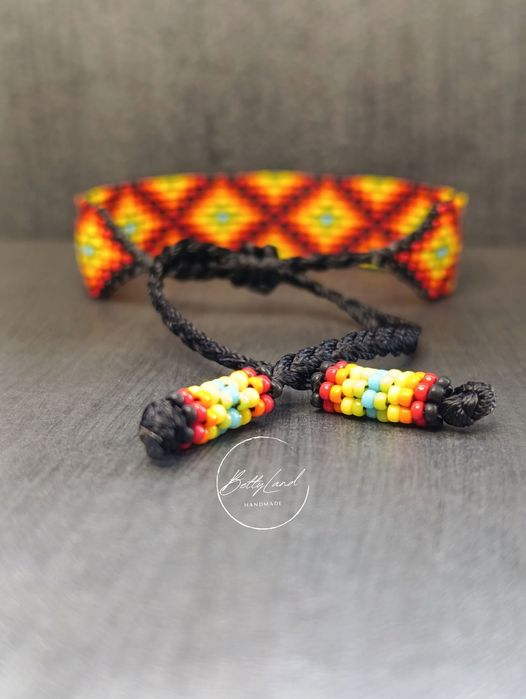 Bransoletka z koralików miyuki handmade