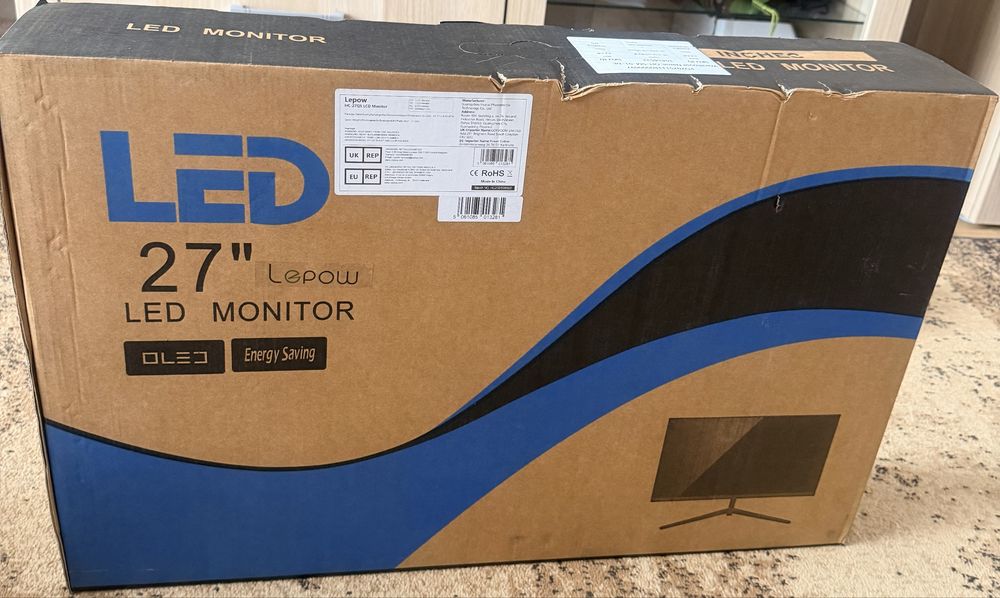 Monitor Lepow HC-27Q5 27" LED Full HD