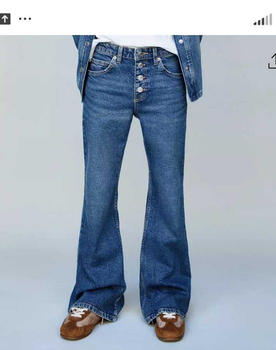 Jeansy Zara 128-134 cm nowe