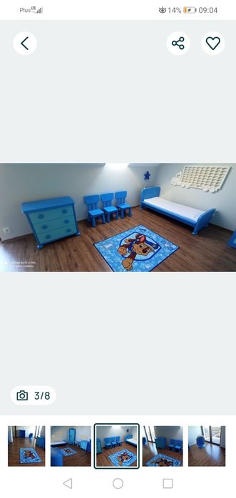 Zestaw 7 mebli Ikea dla dziecka