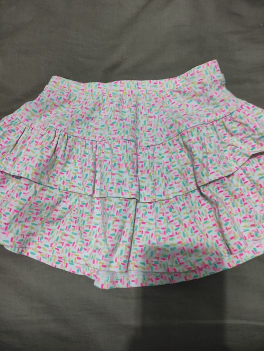 Saia de roda colorida