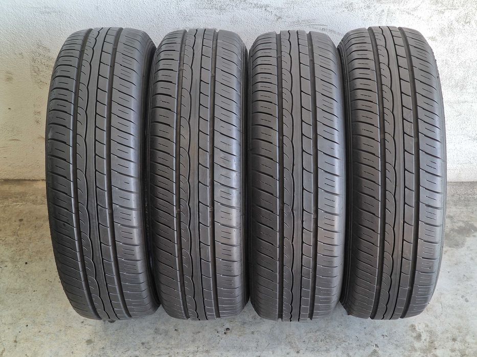 4 Pneus 175/65R15 DUNLOP Semi Novos
