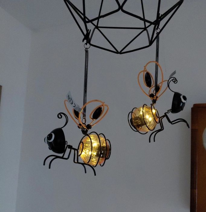 Lampki solarne pszczółki 2szt