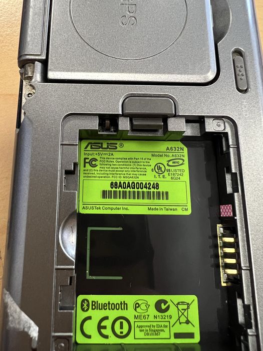 Продам КПК Asus A632N