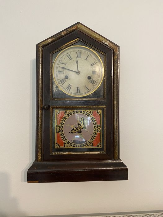 Relogio antigo de parede ou base