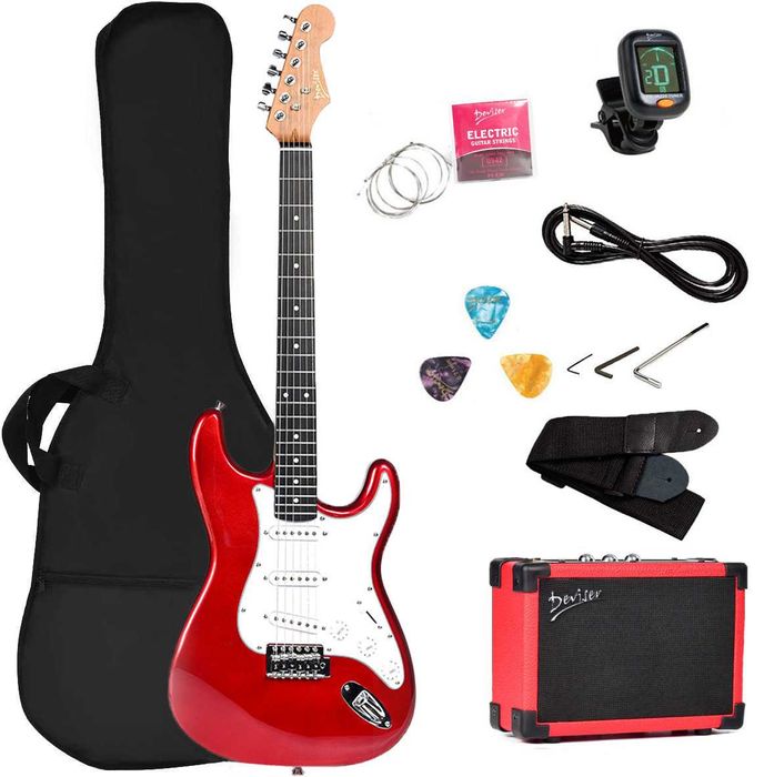 Електрогітара Deviser L-G1 ST BK (повний комплект)