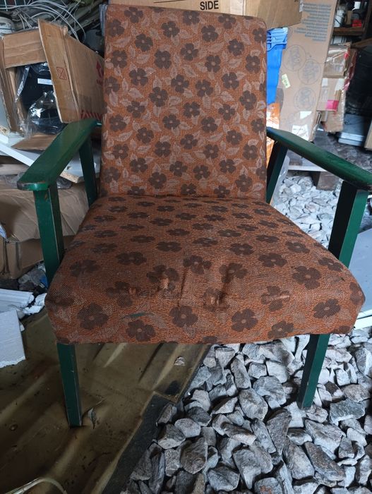 Fotel PRL do renowacji