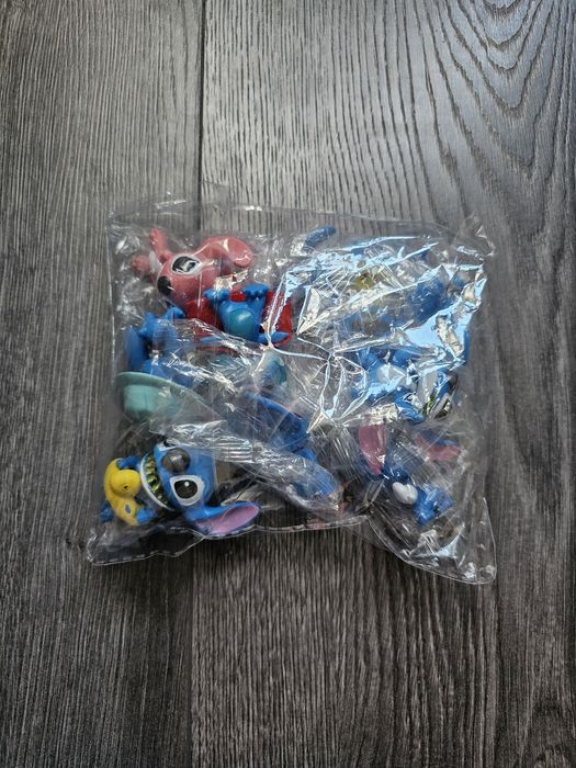 Кульки топер фігурки на торт Стіч Stich. Цифра 4