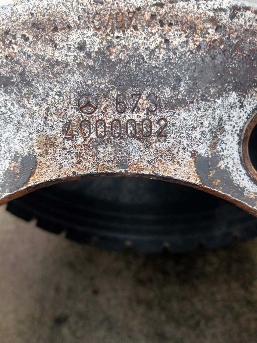 Диски колісні R - 17,5* 6,00 Mercedes 814 / Vario