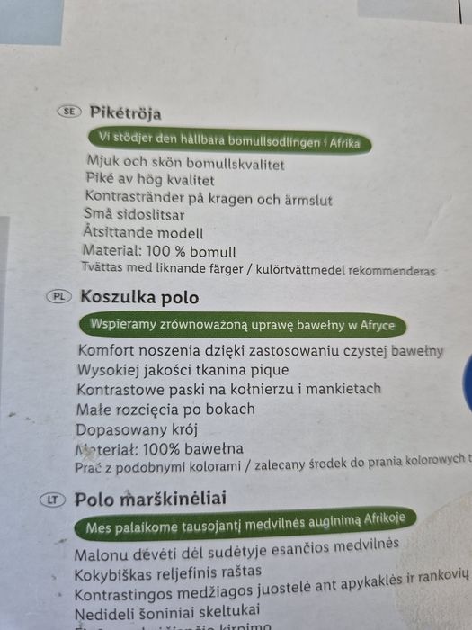 Livergy nowa koszulka polo L 52/54