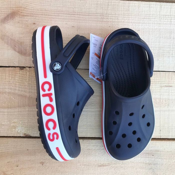 Чоловічі Крокси Crocs Bayaband Темно Сині Жіночі Крокси